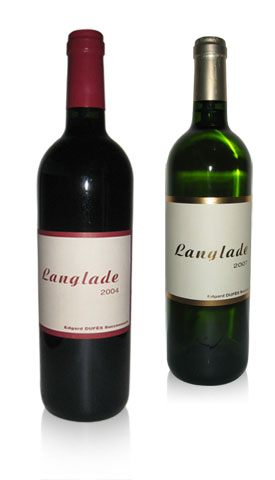 Cosecha en Langlade El rojo LANGLADE